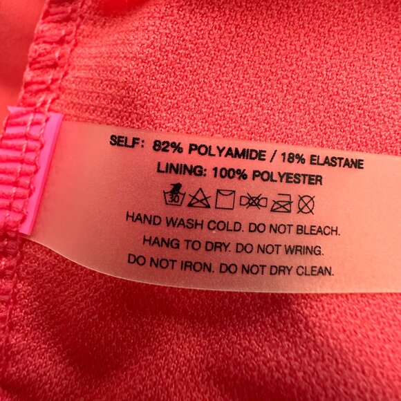 NWOT Coral Lace Cutout One Piece Swimsuit Women's Size Medium - Picture 4 of 12